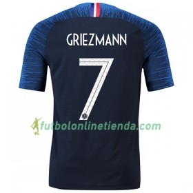 Camiseta Francia Griezmann 7 Primera Mundial 2018